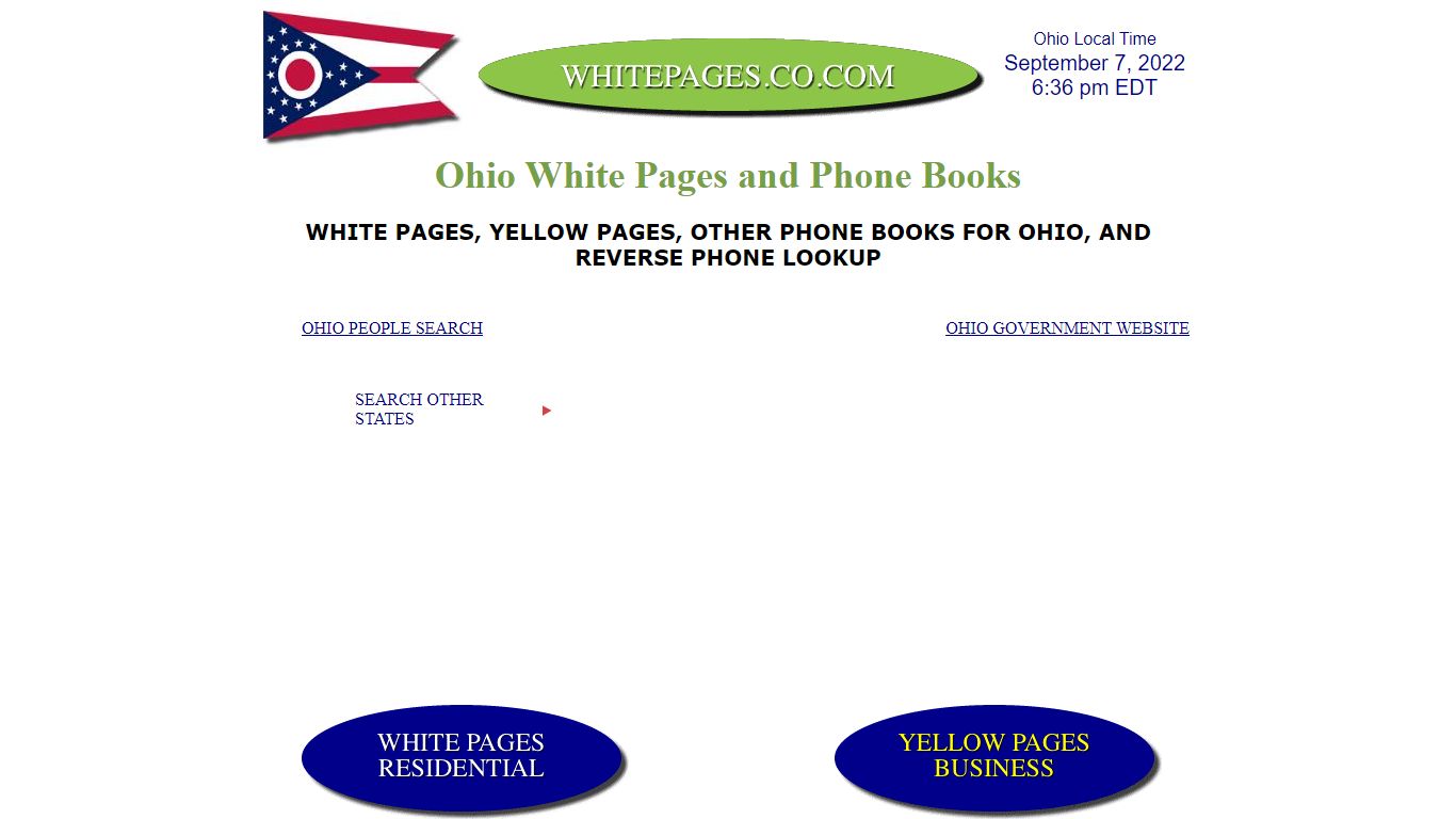 White Pages Ohio Directory - .co.com